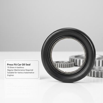 Press Fit Car Oil Seal Featuring 70 Shore A Hardness Regular Maintenance Required Suitable for Various Automotive Engines