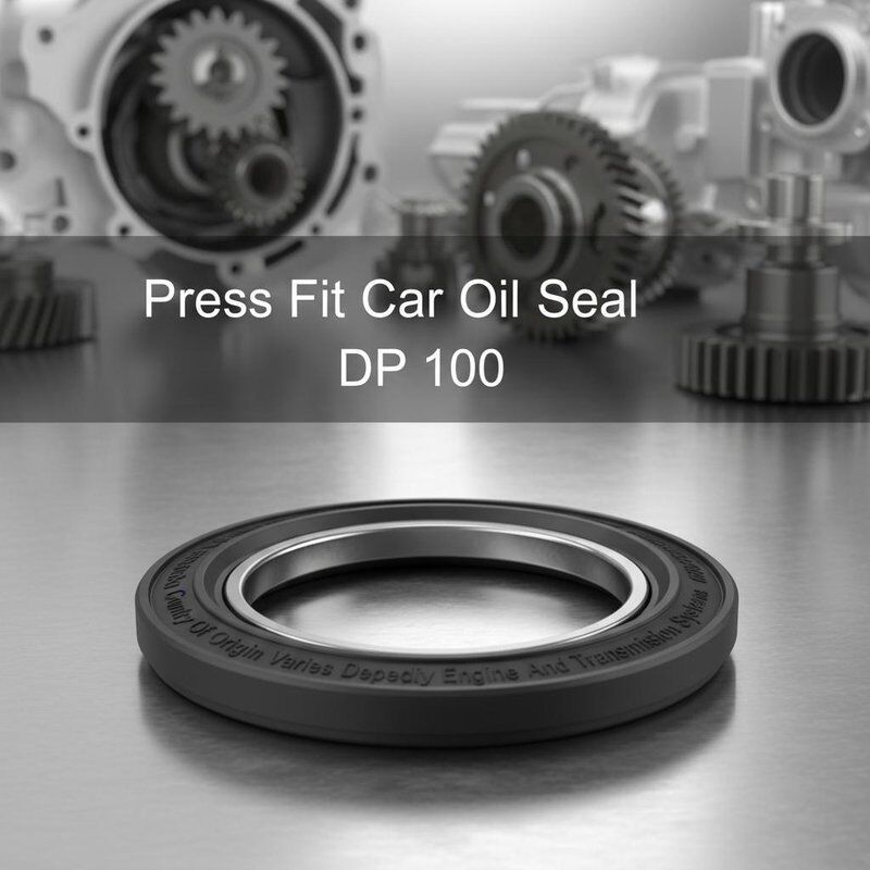 Press Fit Car Oil Seal DP 100 Country Of Origin Varies Depending On Ideal For Automotive Engine And Transmission Systems